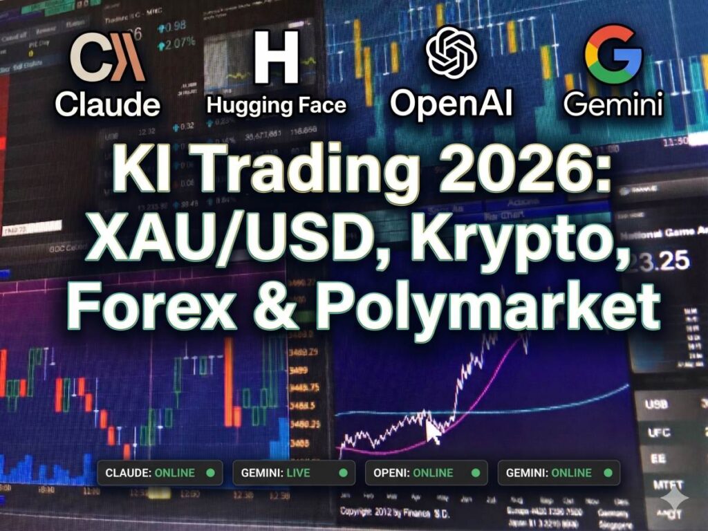 KI Trading 2026: XAU/USD, Krypto, Forex & Polymarket