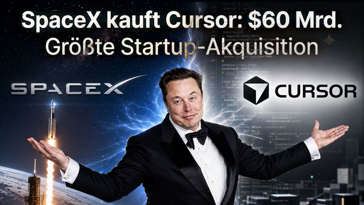 SpaceX kauft Cursor $60 Mrd. Akquisition