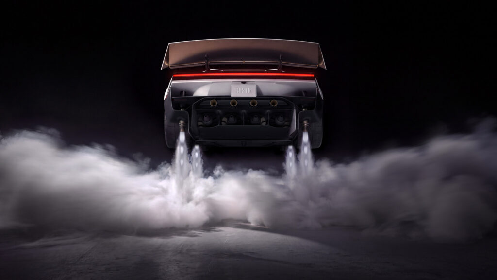 Tesla fliegendes Auto
